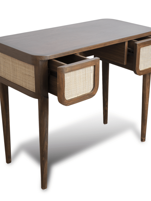 Solid Wooden Cane Master Study Table