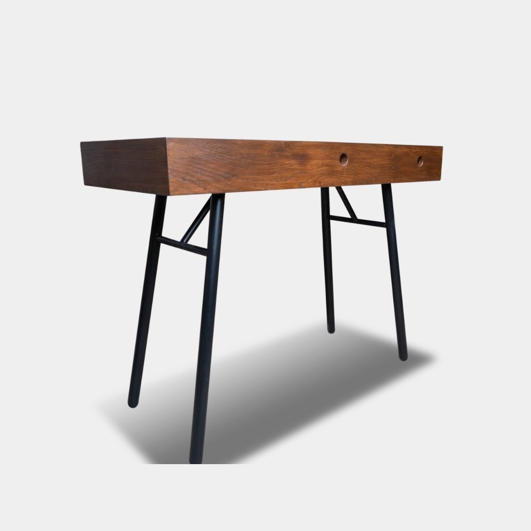 White Or Black Oak - Study Table - Image 3