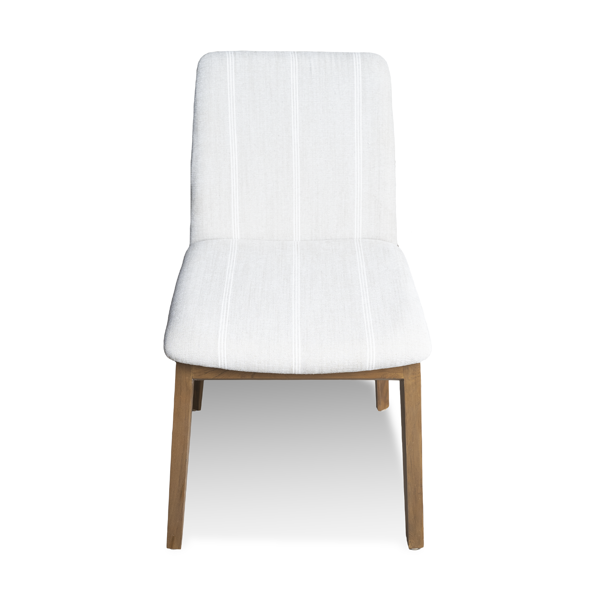 Custom Made Solid Wood Angular Chair – Elegant Teak Seating - Image 8