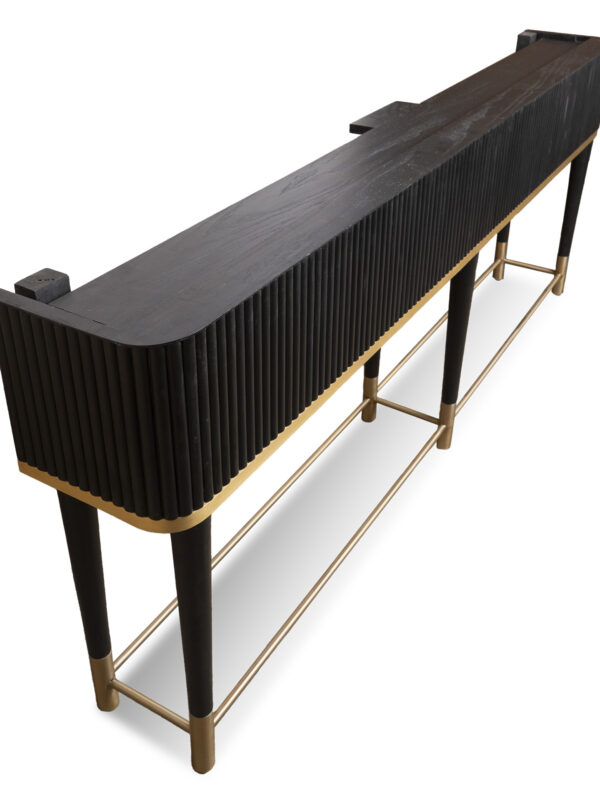 Console On Black Brass