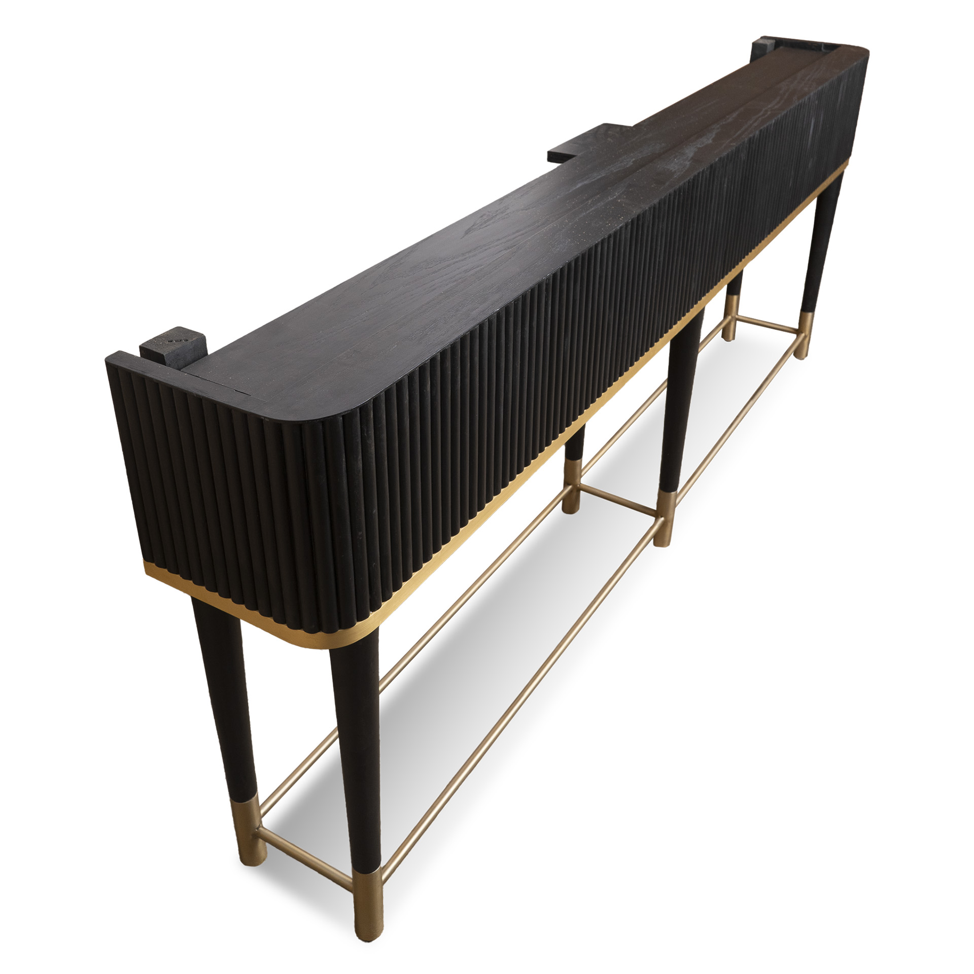 Console On Black Brass