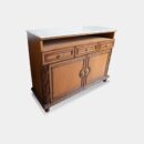 Custom Made Ethnic Indian Cabinet– Traditional Indian Design in Teak