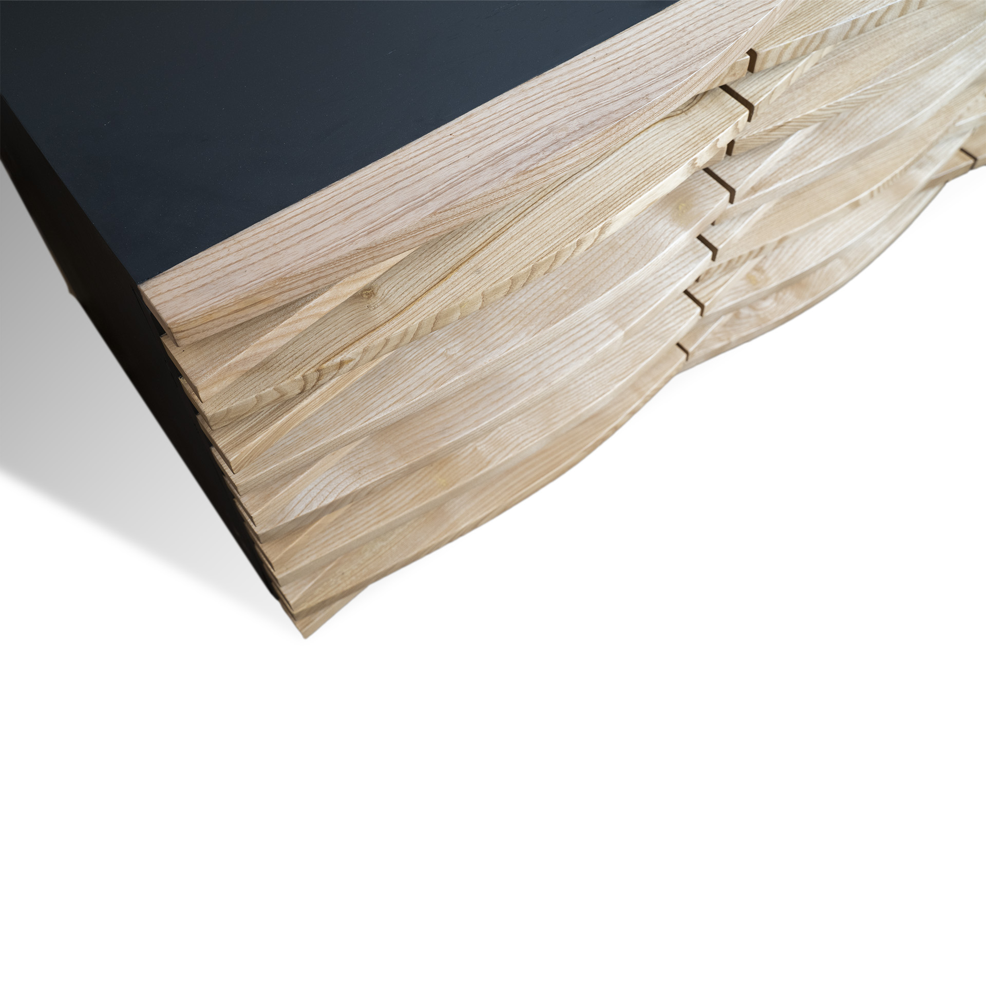 Live Edge Curvy Me TV Unit - Image 9