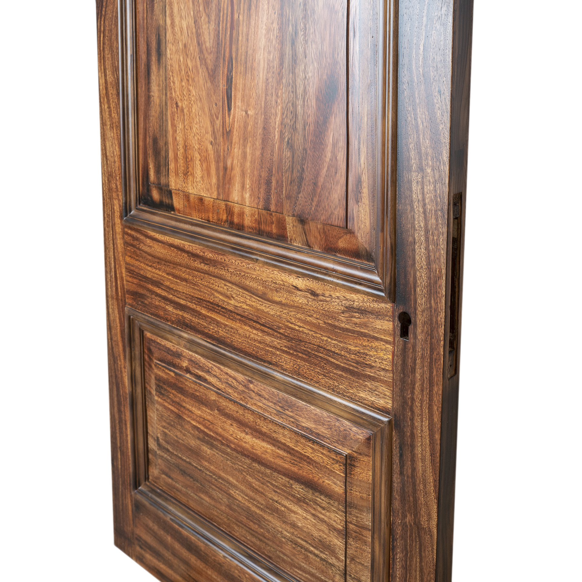 Solid Wooden Arched Door – Panel Door in Teak and Walnut - Image 4
