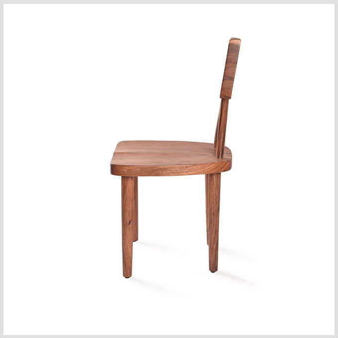 Live Edge Solid Wooden Alive Ergonomics Chair - Image 4