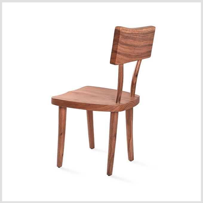 Live Edge Solid Wooden Alive Ergonomics Chair - Image 3