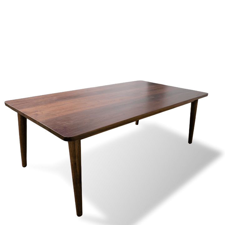Solid Wooden American Walnut With Visa Dining Table - Image 4