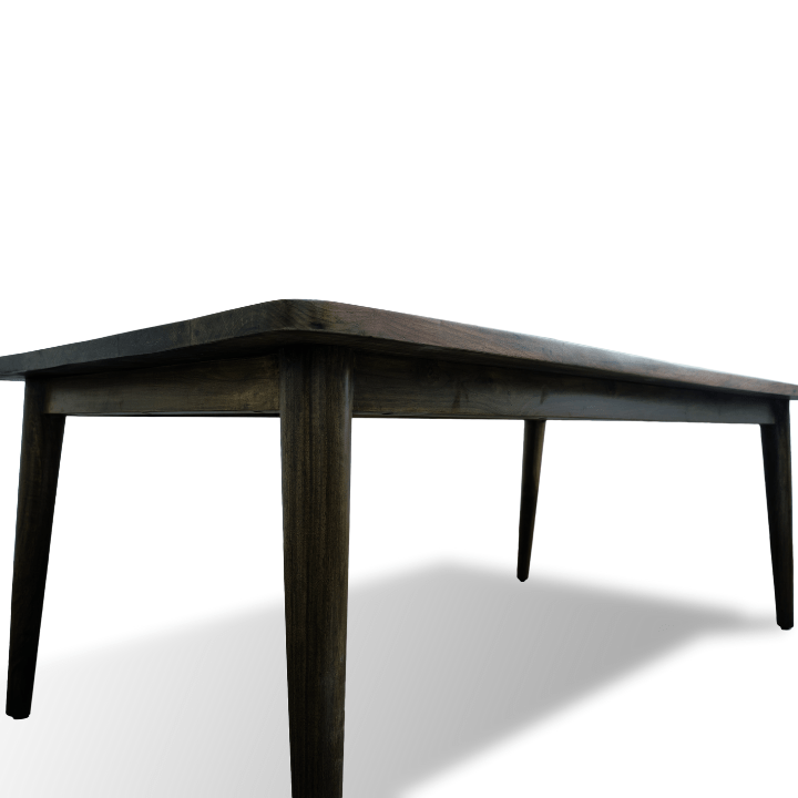 Solid Wooden American Walnut With Visa Dining Table - Image 3