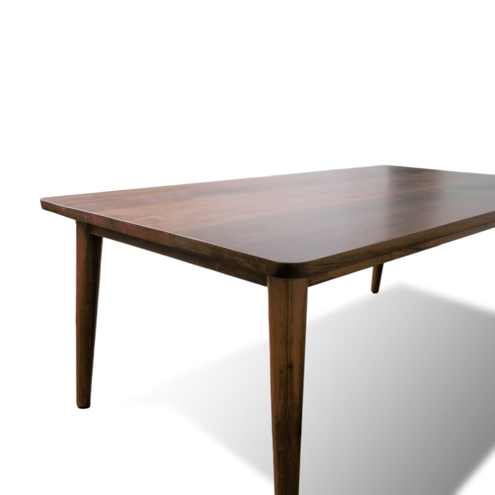 Solid Wooden American Walnut With Visa Dining Table - Image 6