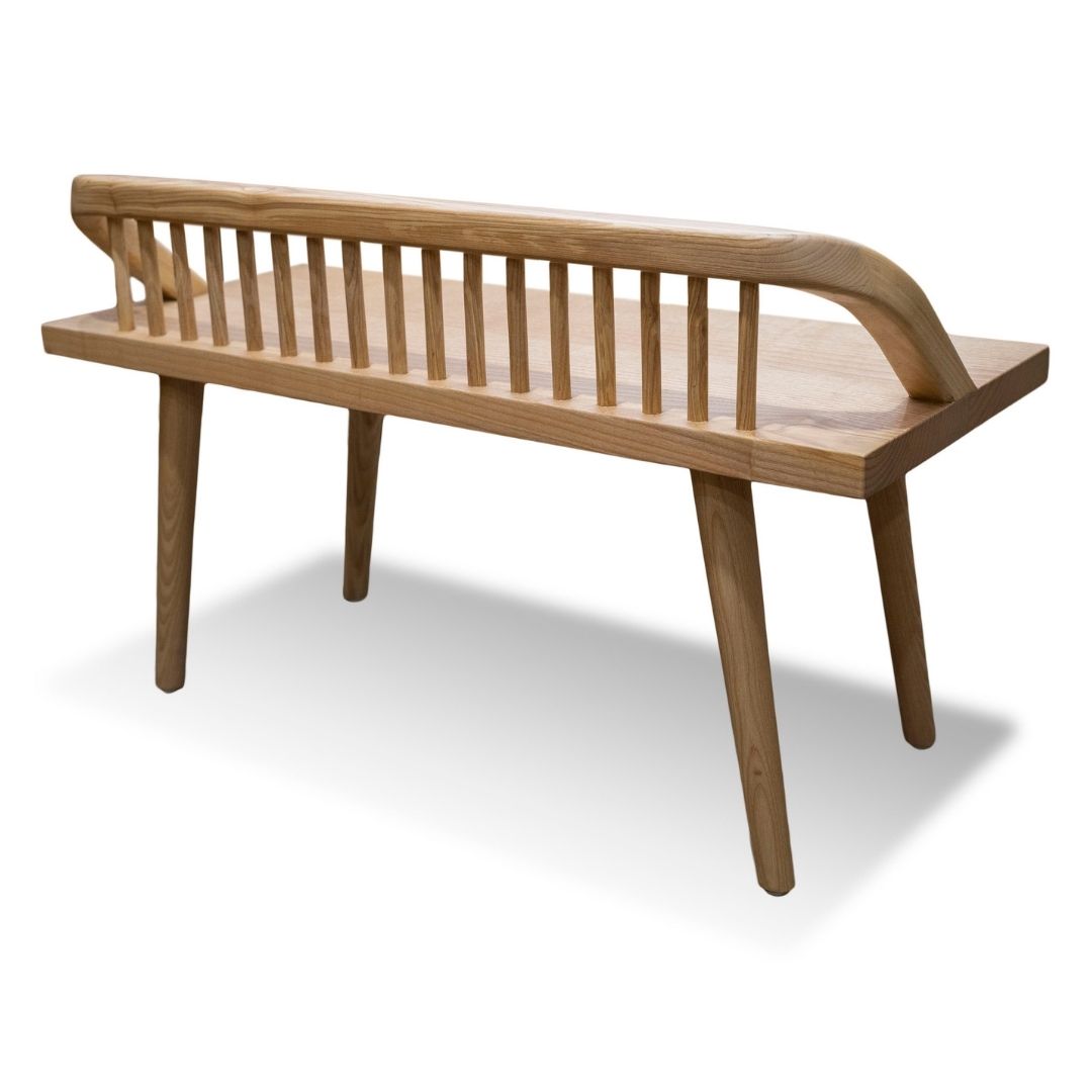 Solid Wooden Shoe Bench - Made Up Of Whit Ash Wood - Image 6