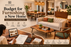 Budget for Furnishing a New Home with Wootique Wooden Furniture
