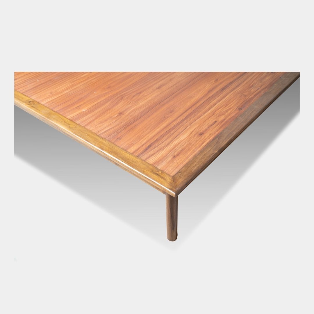 Custom Wooden Cane Back Bed – Teak Wood Elegance - Image 3