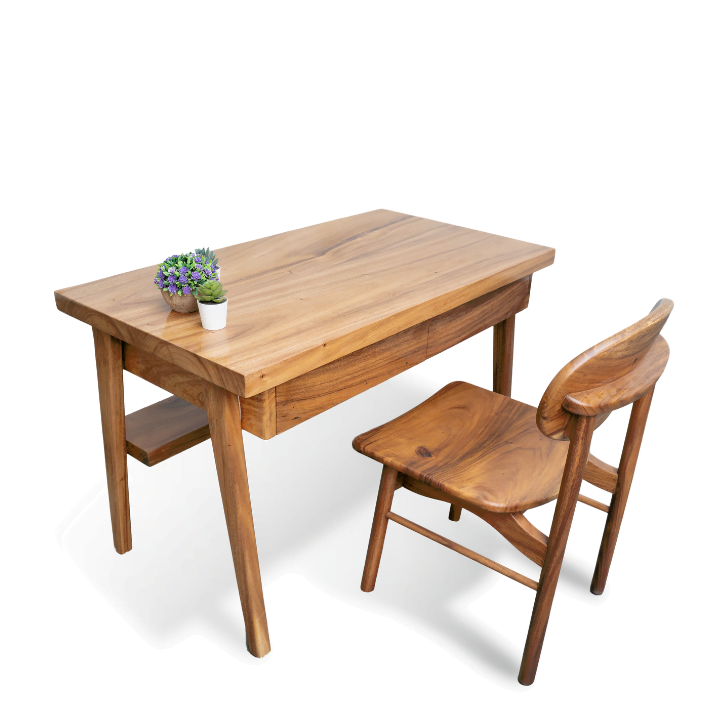 Solid Wooden Classic Study Work Table - Image 5