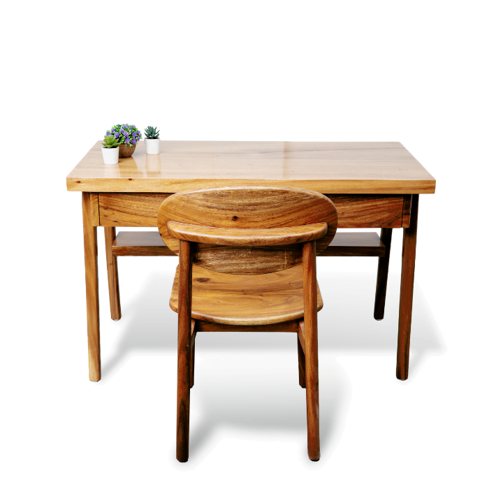 Solid Wooden Classic Study Work Table - Image 6