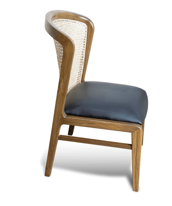 Solid Wooden Comforting Cane Chair