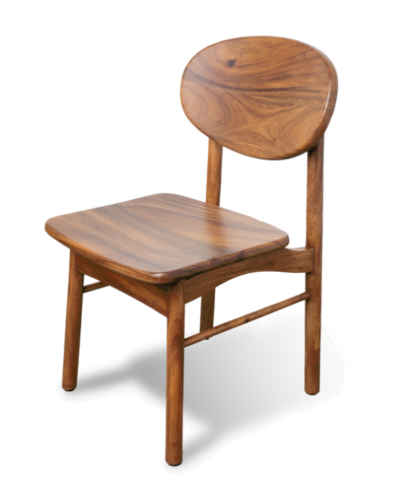 Wooden Comfyh Chair – Arced Back Support