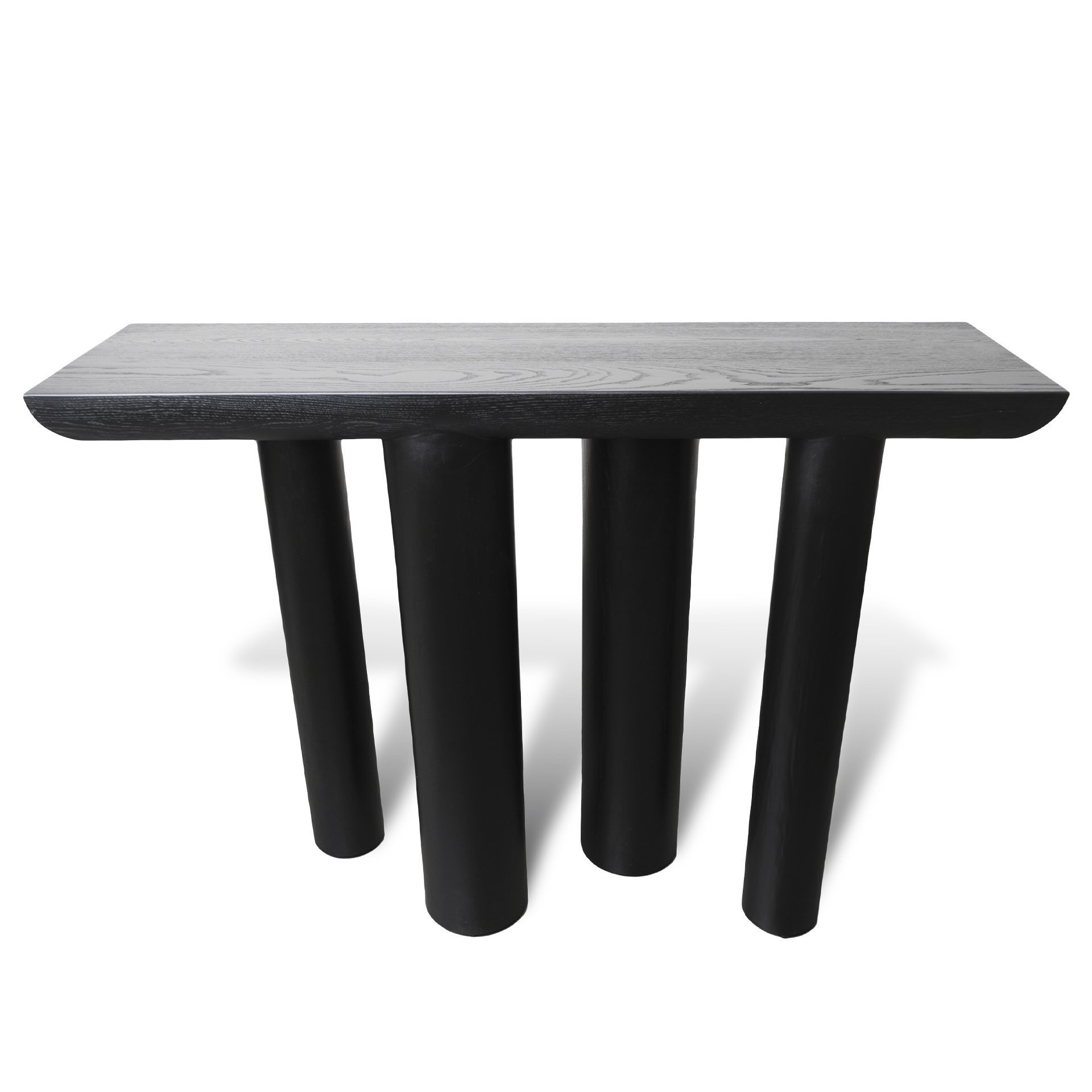 Consoleing Black Credenza Table - Image 5