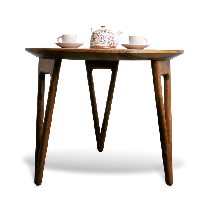Solid Wooden Detailed Beauty Coffee Table - Image 2