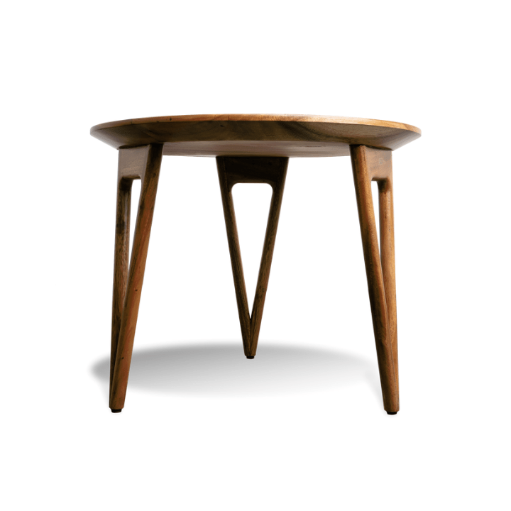 Solid Wooden Detailed Beauty Coffee Table - Image 4