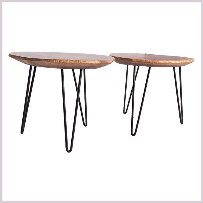 Live Edge Diorama Champhered Table 3 Live Edge Diorama Champhered Table - Image 3