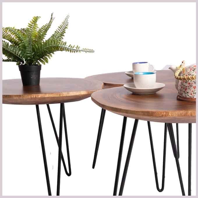 Live Edge Diorama Champhered Table 5 Live Edge Diorama Champhered Table - Image 5