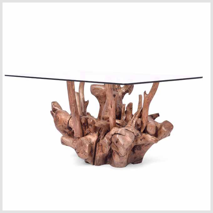 Live Edge Rooted Dining Dining Table - Image 3