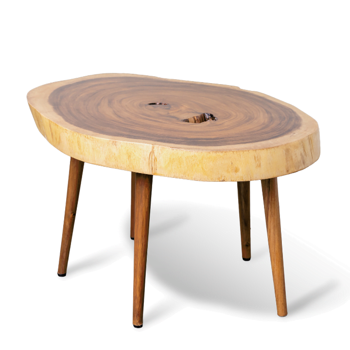 Live Edge Five-Legged Coffee Table - Image 5