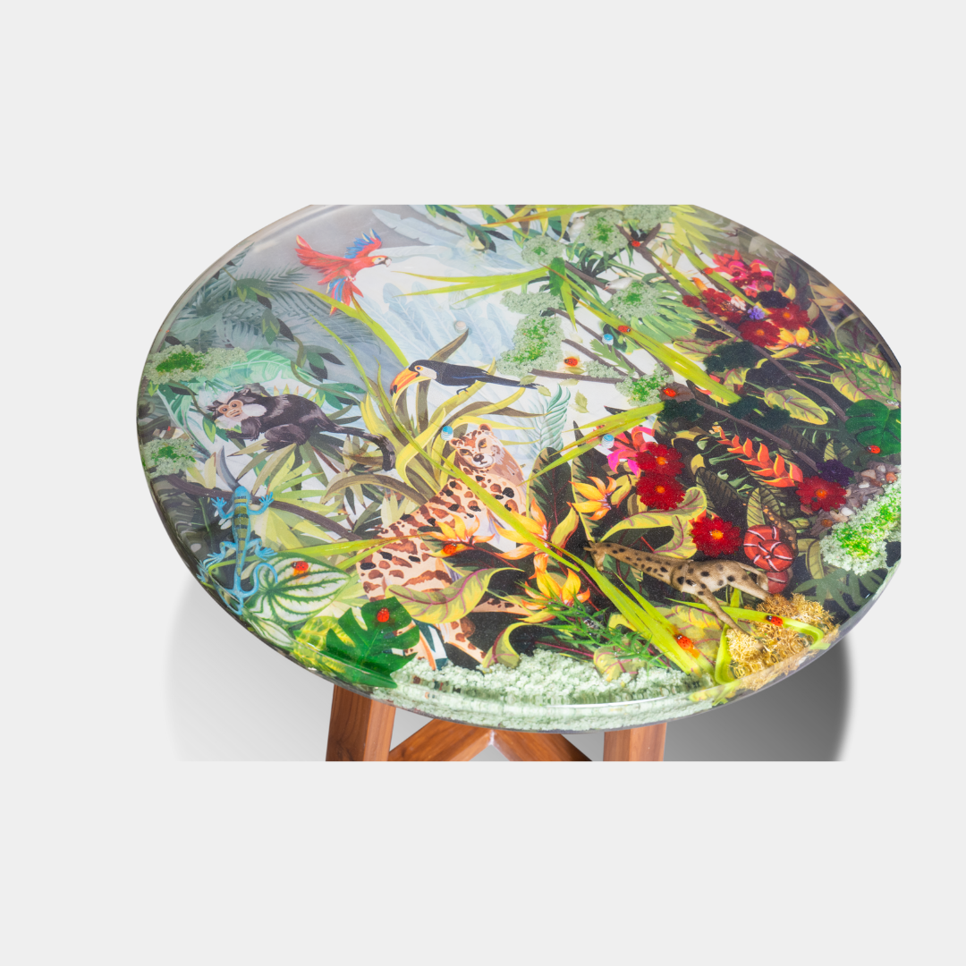 Wildlife Circular Table Forest - Themed - Image 2