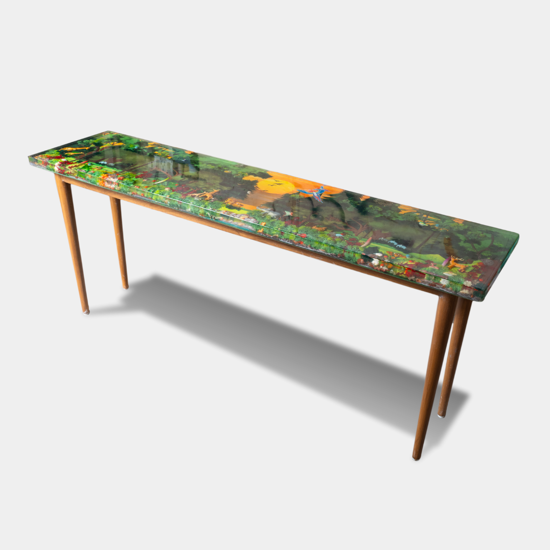 Forester Rectangular With Animal Figures