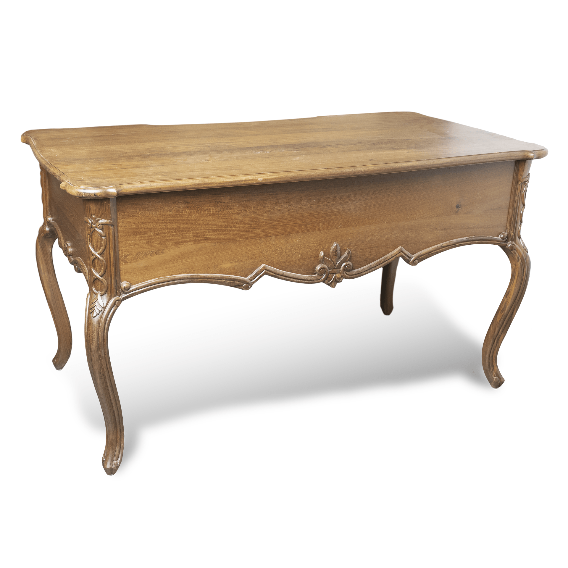 Solid Wooden Mid Centuried Study Table - Image 3