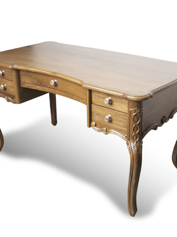 Solid Wooden Mid Centuried Study Table