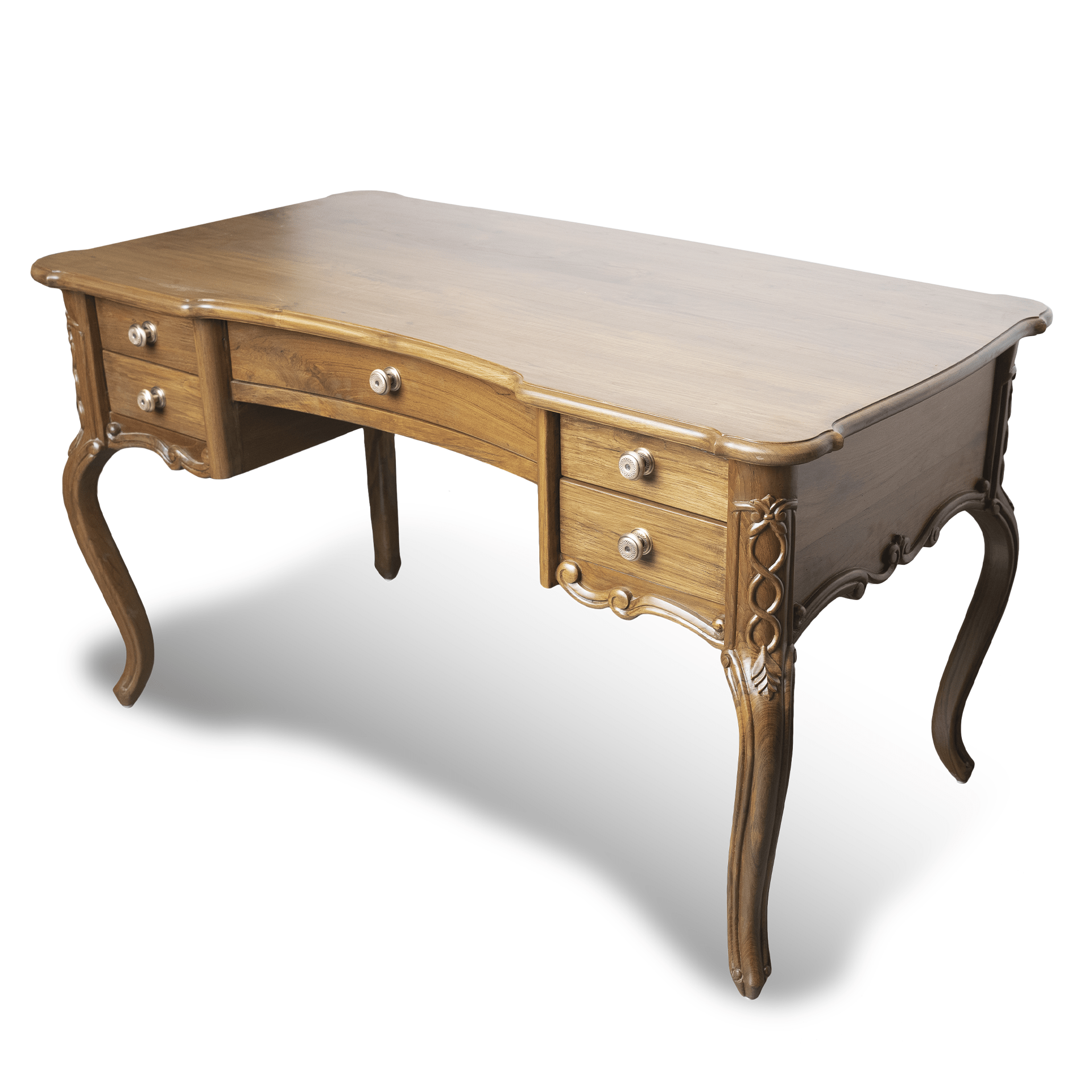 Solid Wooden Mid Centuried Study Table