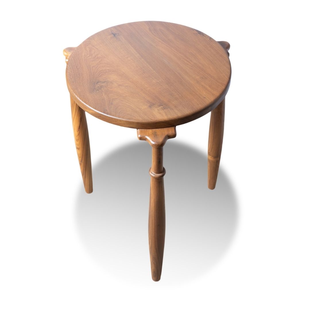 Solid Wooden Side Table Set – Nest It Up Design - Image 5