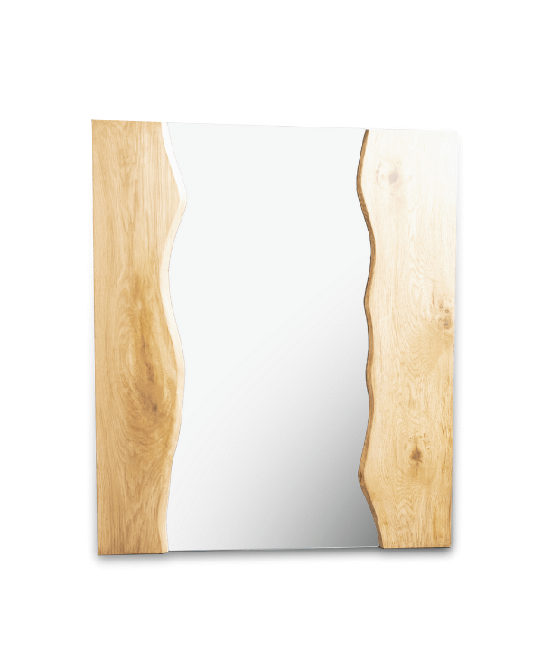 Live Edge Oak Mirror
