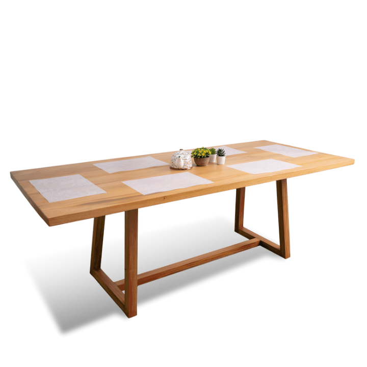 Orangish Mahogany Dining Table - Image 3