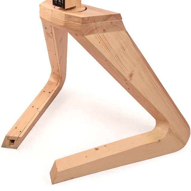 Solid Wooden Prey TV Stand - Image 4
