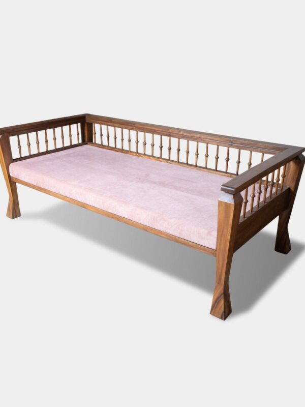 Custom Solid Wooden Rajwadi Diwan