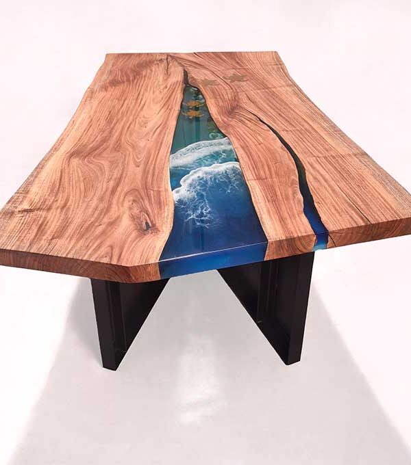 Epoxy Resin Mother's Nature - Live Edge Wood