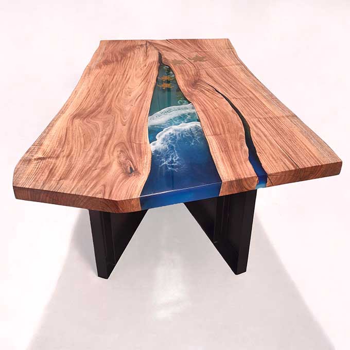 Epoxy Resin Mother's Nature - Live Edge Wood