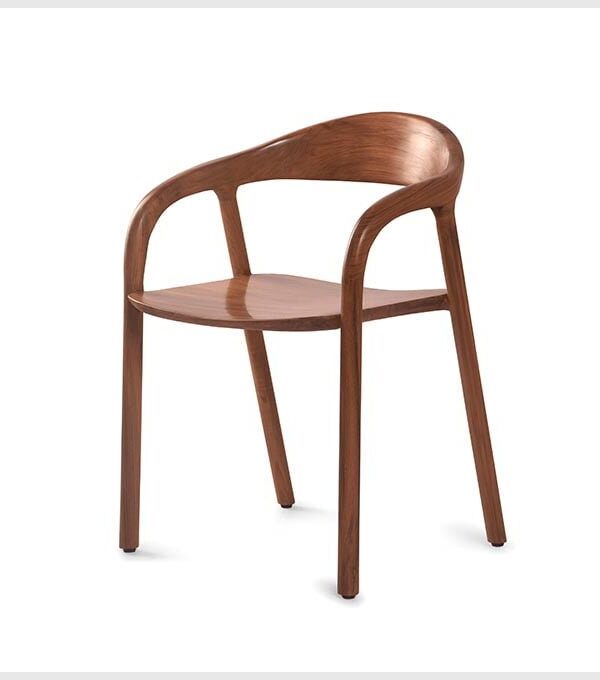 Solid Wooden Sleek Peak Chair – Inspired by Nature’s Form