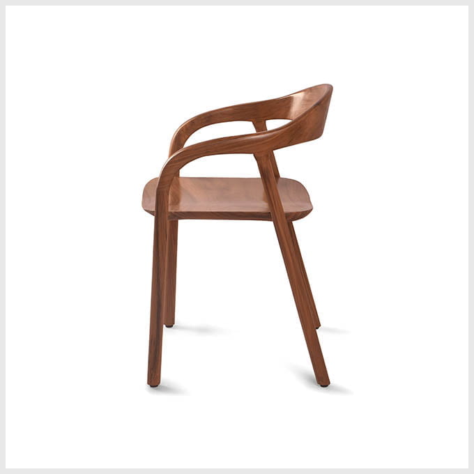 Solid Wooden Sleek Peak Chair – Inspired by Nature’s Form - Image 2