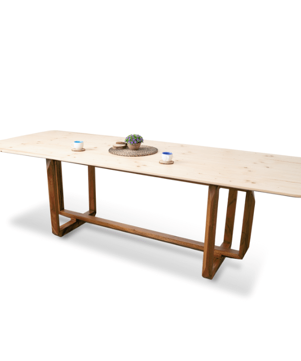 Live Edge Special Angled Dining Table