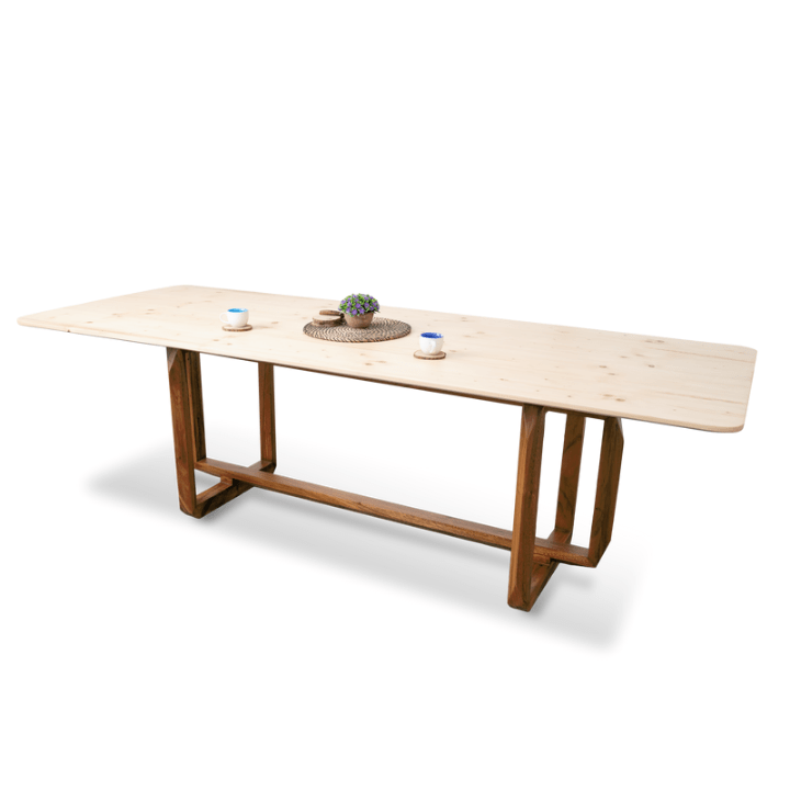Live Edge Special Angled Dining Table
