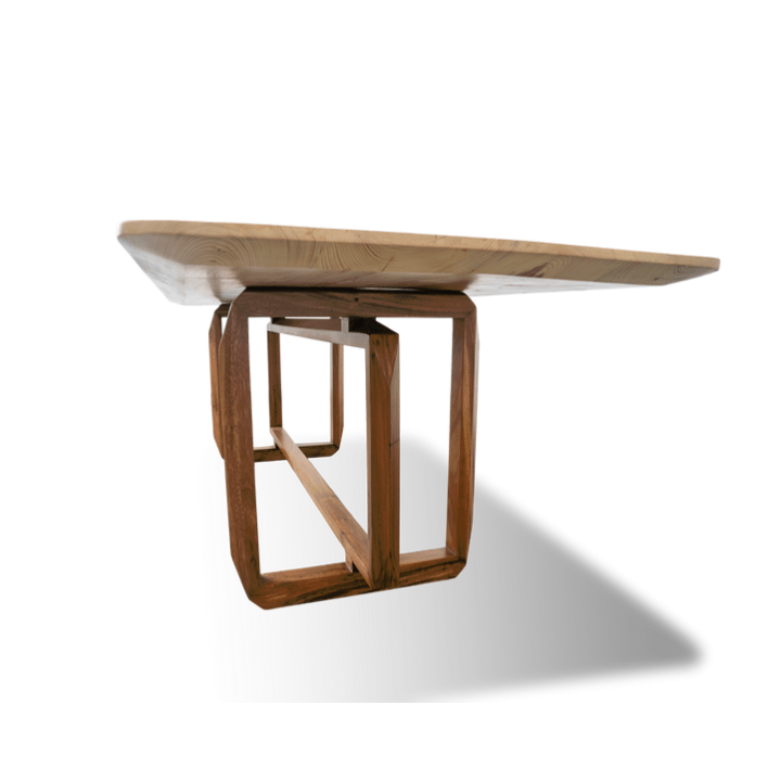 Live Edge Special Angled Dining Table - Image 5