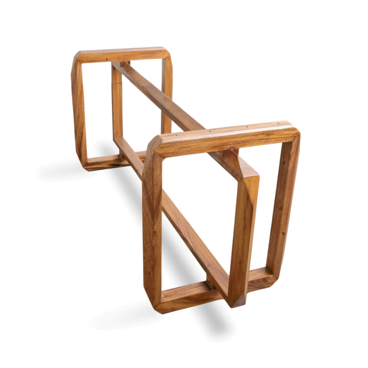 Live Edge Special Angled Dining Table - Image 6