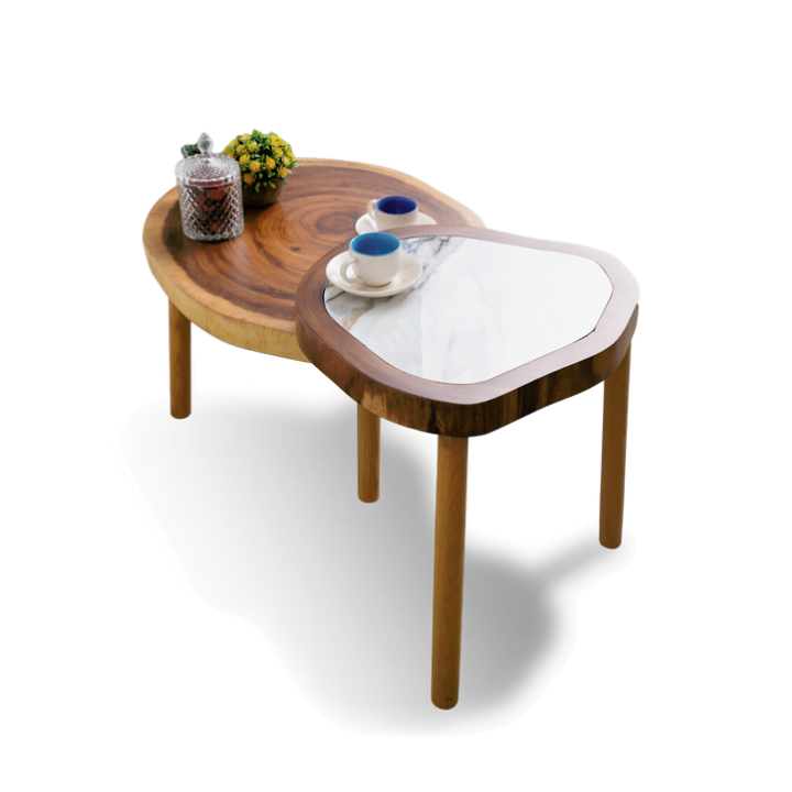 Live Edge Step Up Coffee Table - Image 2