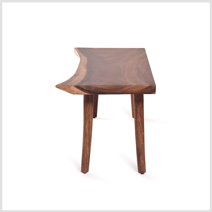 Solid Wooden Straight Bench - Image 5