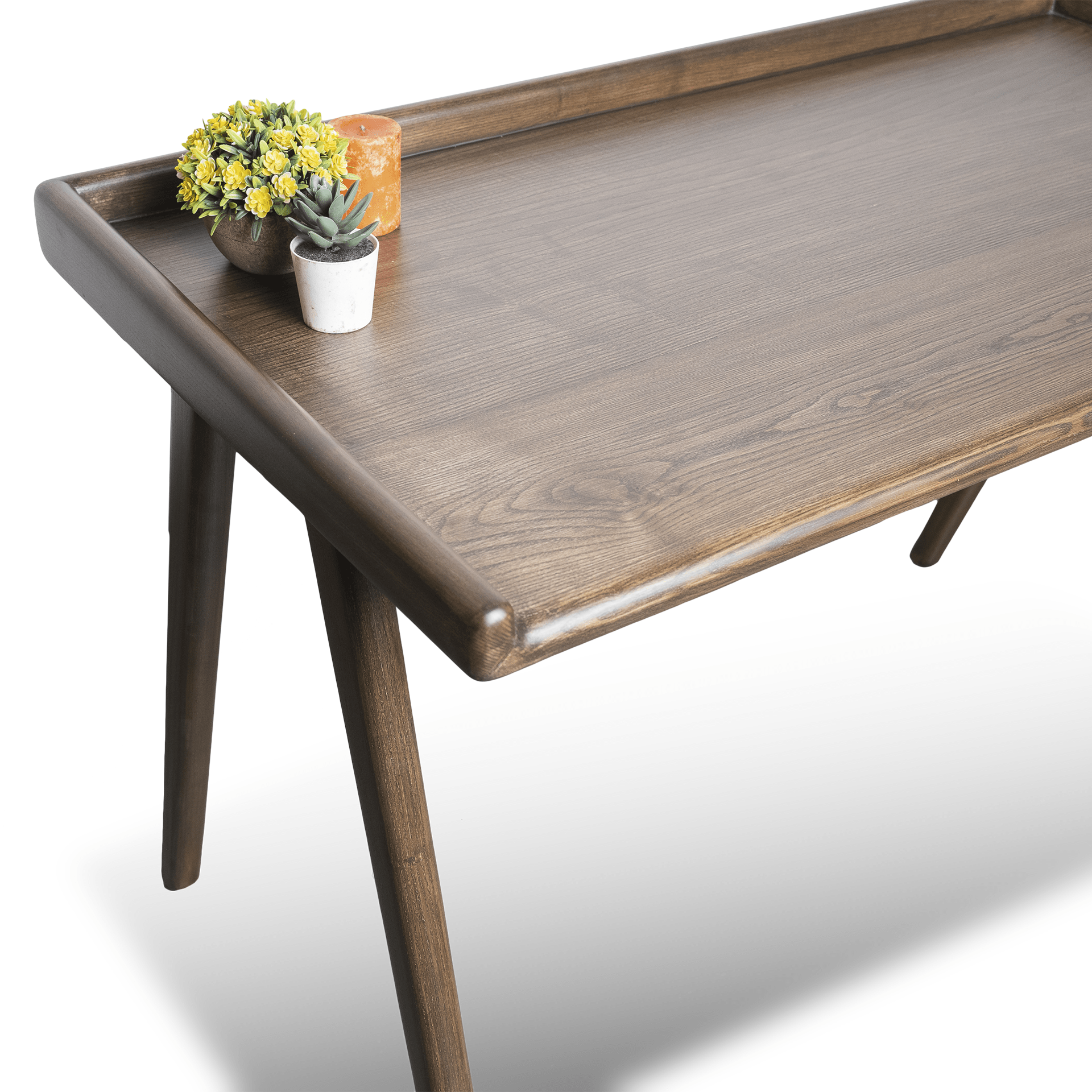 Solid Wooden Study Ash Study Table - Image 5
