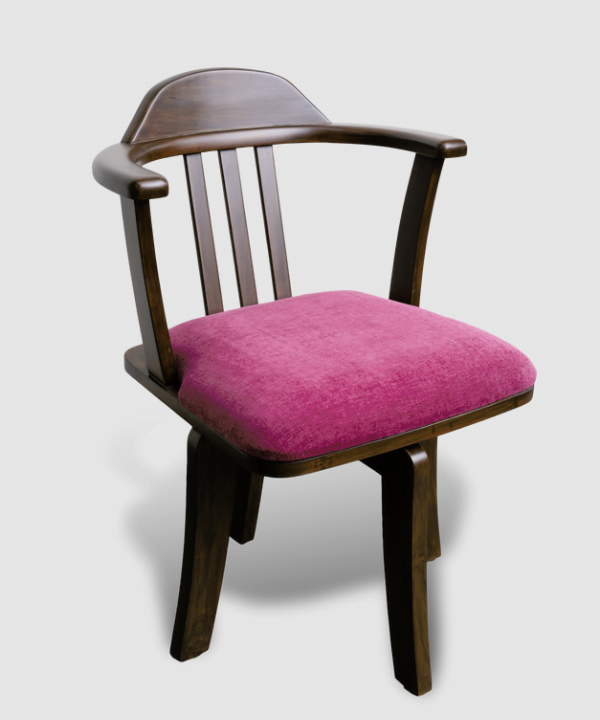 Solid Wooden Swivelled Chair – 360° Craft in Motion