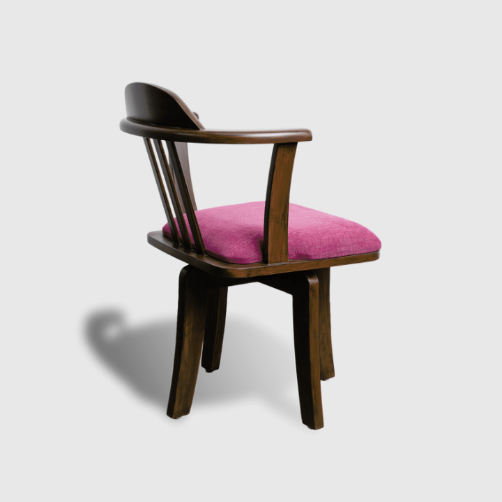 Solid Wooden Swivelled Chair – 360° Craft in Motion - Image 2